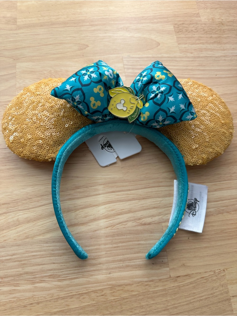 New Disney Parks Epcot Italy Saluti Limoncello Minnie Ears headband